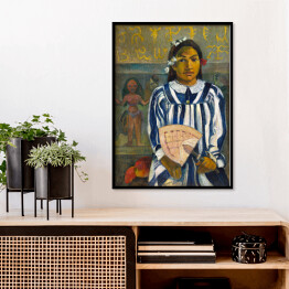 Plakat w ramie Paul Gauguin Przodkowie Tehamany. Reprodukcja