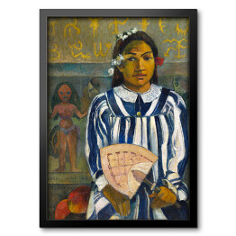 Obraz w ramie Paul Gauguin Przodkowie Tehamany. Reprodukcja
