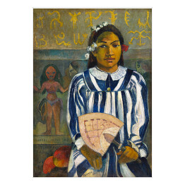 Plakat samoprzylepny Paul Gauguin Przodkowie Tehamany. Reprodukcja