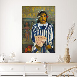 Plakat Paul Gauguin Przodkowie Tehamany. Reprodukcja