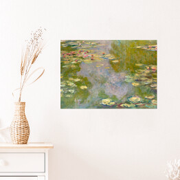 Plakat samoprzylepny Claude Monet Nenufary (Lilie wodne). Reprodukcja obrazu