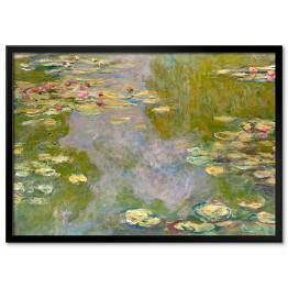 Plakat w ramie Claude Monet Nenufary (Lilie wodne). Reprodukcja obrazu