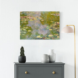 Obraz na płótnie Claude Monet Nenufary (Lilie wodne). Reprodukcja obrazu