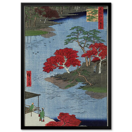 Obraz klasyczny Utugawa Hiroshige Autumn at Akiba shrine in Ukiji. Reprodukcja