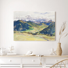 Obraz na płótnie John Singer Sargent Open Valley, Dolomites Reprodukcja obrazu