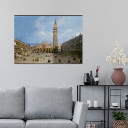 Plakat samoprzylepny Canaletto "Piazza San Marco"