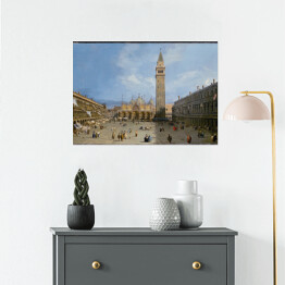 Plakat Canaletto "Piazza San Marco"