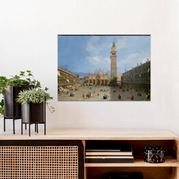 Plakat samoprzylepny Canaletto "Piazza San Marco"