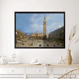 Obraz w ramie Canaletto "Piazza San Marco"