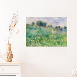 Plakat samoprzylepny Auguste Renoir La Prairie. Łąka. Reprodukcja
