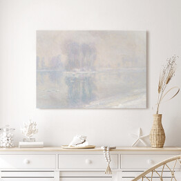 Obraz na płótnie Claude Monet Ice Floes Reprodukcja obrazu