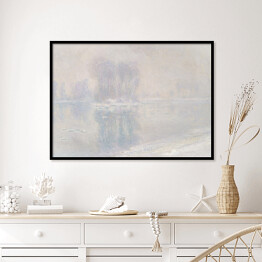 Plakat w ramie Claude Monet Ice Floes Reprodukcja obrazu