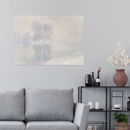 Plakat samoprzylepny Claude Monet Ice Floes Reprodukcja obrazu