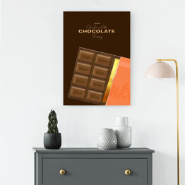 Obraz na płótnie "Charlie i fabryka czekolady" - ilustracja