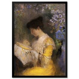 Plakat w ramie Odilon Redon Madame Arthur Fontaine (Marie Escudier, 1865). Reprodukcja