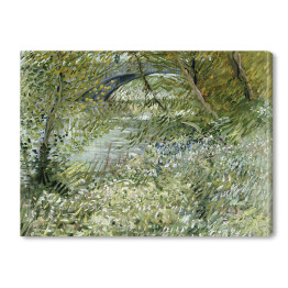 Obraz na płótnie Vincent van Gogh Brzeg rzeki wiosną. Reprodukcja