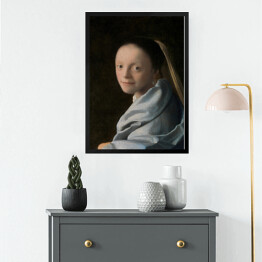 Obraz w ramie Jan Vermeer Portret dziewczyny Reprodukcja