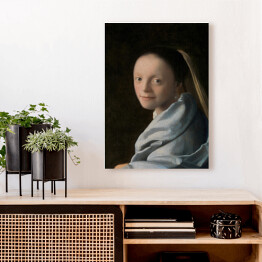 Obraz na płótnie Jan Vermeer Portret dziewczyny Reprodukcja