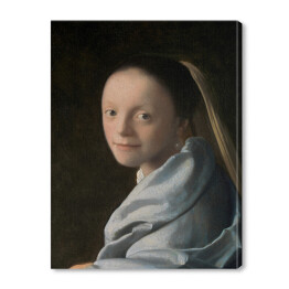 Obraz na płótnie Jan Vermeer Portret dziewczyny Reprodukcja