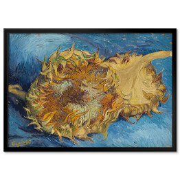 Plakat w ramie Vincent van Gogh Słoneczniki. Reprodukcja