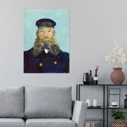 Plakat Vincent van Gogh Portret listonosza Roulina. Reprodukcja