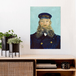 Plakat Vincent van Gogh Portret listonosza Roulina. Reprodukcja