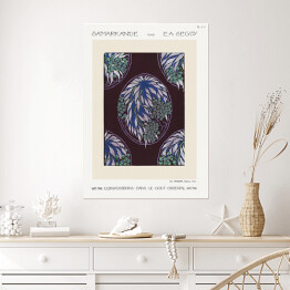 Plakat samoprzylepny Plakat botaniczny Winogrona