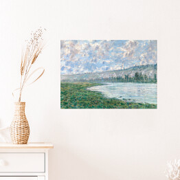 Plakat Claude Monet Sekwana w Vetheuil Reprodukcja obrazu