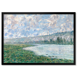 Plakat w ramie Claude Monet Sekwana w Vetheuil Reprodukcja obrazu