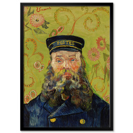 Plakat w ramie Vincent van Gogh Listonosz (Joseph Roulin). Reprodukcja