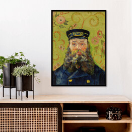 Plakat w ramie Vincent van Gogh Listonosz (Joseph Roulin). Reprodukcja