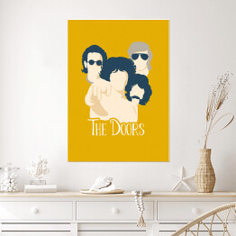 Plakat samoprzylepny Zespoły - The Doors