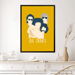 Obraz w ramie Zespoły - The Doors