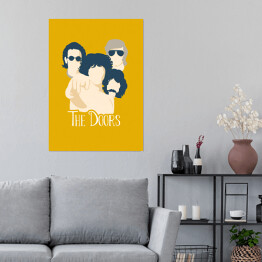 Plakat samoprzylepny Zespoły - The Doors