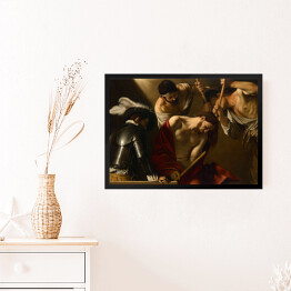 Obraz w ramie Caravaggio "The Crowning with Thorns"