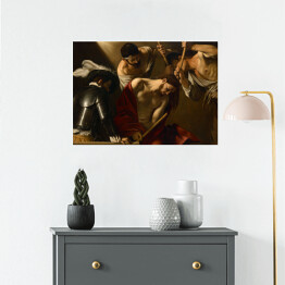 Plakat samoprzylepny Caravaggio "The Crowning with Thorns"