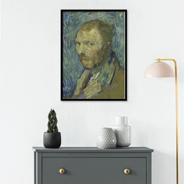 Plakat w ramie Vincent van Gogh Self-Portrait. Reprodukcja dzieła sztuki
