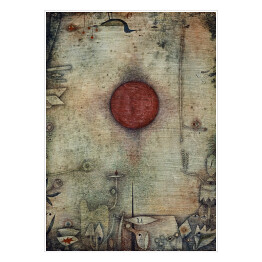 Plakat samoprzylepny Paul Klee Ad marginem Reprodukcja obrazu