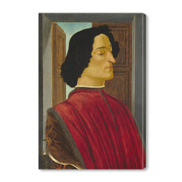 Obraz na płótnie Sandro Botticelli. Giuliano de Medici. Reprodukcja