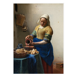Jan Vermeer "Mleczarka" - reprodukcja