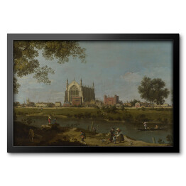 Obraz w ramie Canaletto - "Eton College"