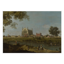 Plakat samoprzylepny Canaletto - "Eton College"
