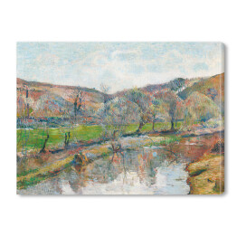 Obraz na płótnie Paul Gauguin Krajobraz Bretanii. Reprodukcja