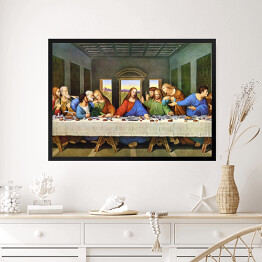 Obraz w ramie Leonardo da Vinci "Ostatnia wieczerza" - reprodukcja