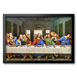 Obraz w ramie Leonardo da Vinci "Ostatnia wieczerza" - reprodukcja