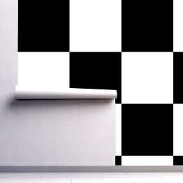 Tapeta samoprzylepna w rolce Tapeta wzór geometryczny szachownica