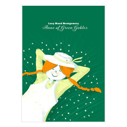 Plakat "Ania z Zielonego Wzgórza" - ilustracja