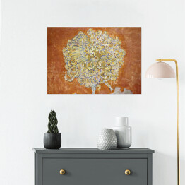 Plakat samoprzylepny Piet Mondriaan "Crisantemo"