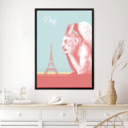 Obraz w ramie Miasta Europy - Paryż