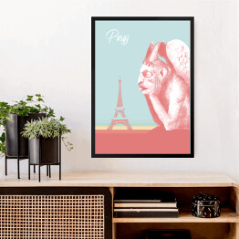 Obraz w ramie Miasta Europy - Paryż